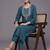 everyday workwear women embroidered kurta with trousers with dupatta