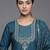everyday workwear women embroidered kurta with trousers with dupatta