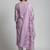 workwear women printed kurta with trousers with dupatta