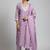 workwear women printed kurta with trousers with dupatta