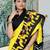 yellow ethnic motifs printed ikat saree