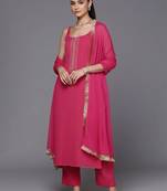 workwear women kurta with trousers with dupatta