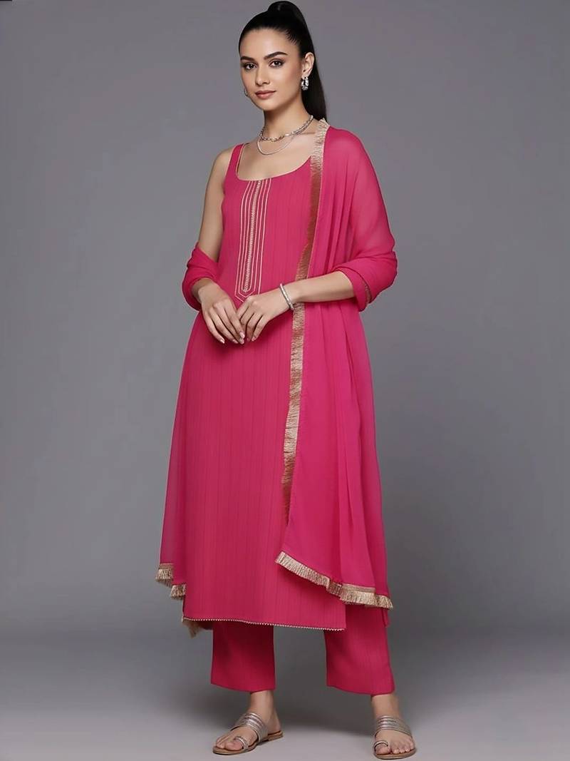 workwear women kurta with trousers with dupatta