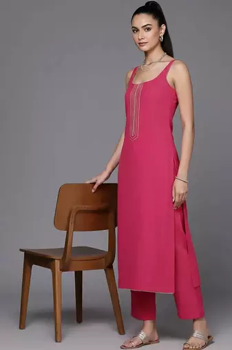 workwear women kurta with trousers with dupatta