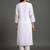 workwear women embroidered kurta with trousers with dupatta