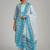 smart women printed kurta with patiala with dupatta