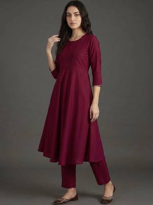everyday workwear women kurta with trousers with dupatta 5