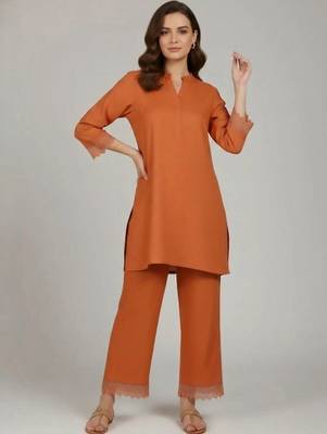 everyday workwear women kurta with trousers 1