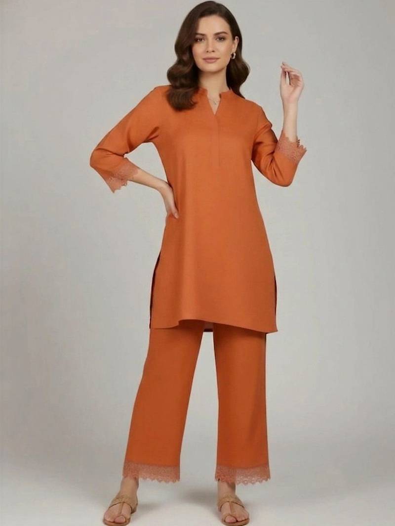 everyday workwear women kurta with trousers