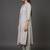 structured women printed kurta with trousers