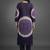formal women dyed kurta with trousers