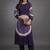formal women dyed kurta with trousers