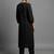 structured women striped kurta with trousers
