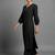 structured women striped kurta with trousers