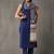 formal women ethnic motifs regular cotton kurta with trousers & with dupatta