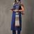 formal women ethnic motifs regular cotton kurta with trousers & with dupatta