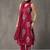 everyday workwear women ethnic motifs embroidered regular thread work cotton kurta with trousers & with dupatta