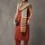 structured women regular cotton kurta with trousers & with dupatta