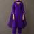 smart women ethnic motifs embroidered regular thread work kurta with trousers & with dupatta