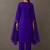 smart women ethnic motifs embroidered regular thread work kurta with trousers & with dupatta