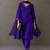 smart women ethnic motifs embroidered regular thread work kurta with trousers & with dupatta