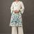 everyday workwear women floral printed regular cotton kurta with palazzos