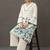 everyday workwear women floral printed regular cotton kurta with palazzos