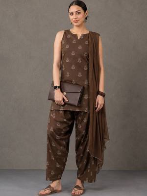 smart printed kurta set 3