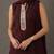 tailored women ethnic motifs embroidered regular thread work kurta with patiala & with dupatta