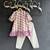 Off white purple printed cotton silk kurta set