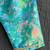 Blue multicolor holi printed cotton silk kurta set