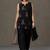structured women ethnic motifs printed regular cotton kurta with patiala & with dupatta