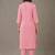 tailored women printed kurta with trousers