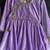 Light purple woven velvet kurta set