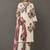 smart women floral printed regular thread work cotton kurta with trousers & with dupatta
