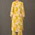 formal women printed kurta with palazzos