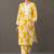 formal women printed kurta with palazzos