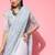 grey floral saree with embroidered border
