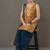 structured women floral printed regular cotton kurta with palazzos & with dupatta