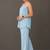 formal women printed kurta with trousers