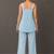 formal women printed kurta with trousers