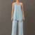 formal women printed kurta with trousers