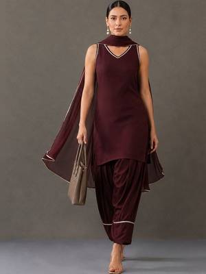 formal kurta with patiala & dupatta 4