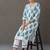 workwear women printed kurta with trousers