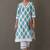 workwear women printed kurta with trousers