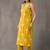 formal women floral printed regular cotton kurta with trousers