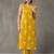 formal women floral printed regular cotton kurta with trousers