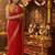 Red leheriya zari designer saree