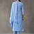 formal women embroidered regular chikankari cotton kurta with trousers & with dupatta