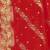 Red leheriya zari designer saree